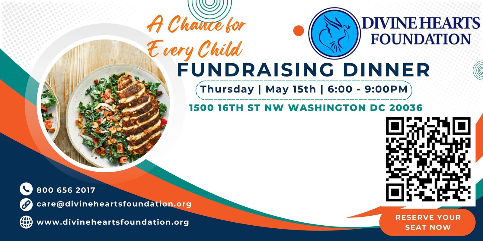 Fundraising Dinner Banner